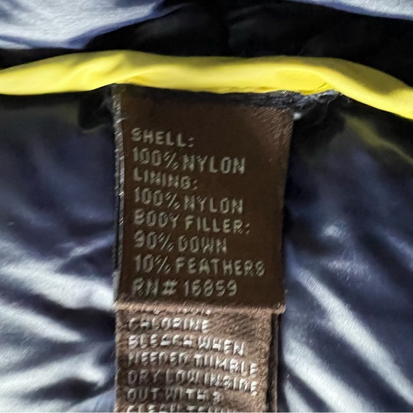 J McLaughlin Packable Down Navy Puffer Jacket | SMALL - Picture 8 of 9